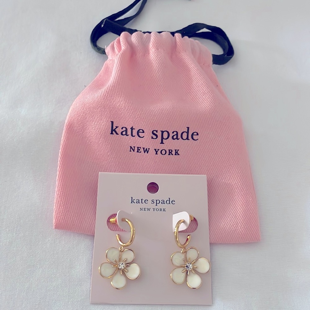 NWT - Kate Spade “Spring Scene” Pierced Earrings
